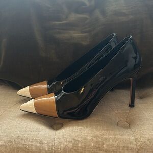 Via Spiga Neutral Pointed Toe Heel